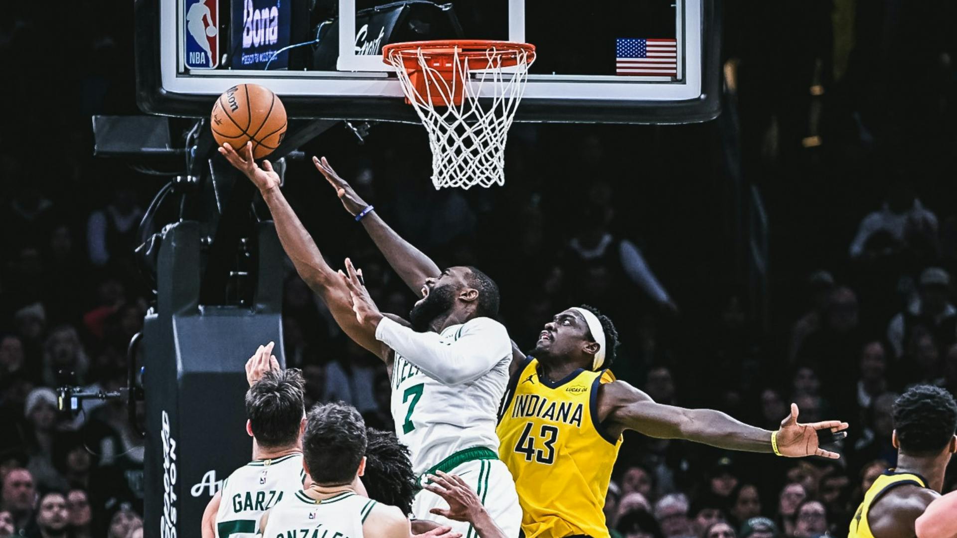 Brown takes over as Celtics come back from 20 down to beat Pacers